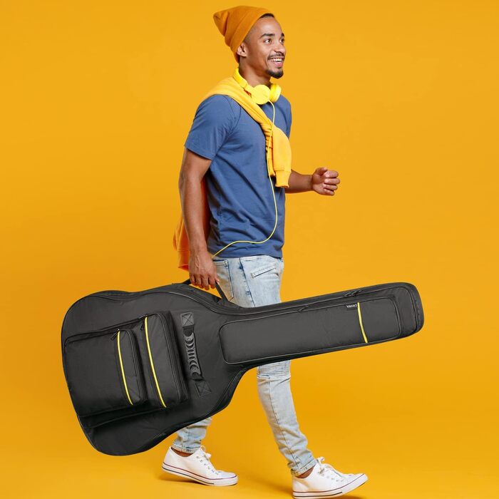 Чохол для гітари Cahaya Gig Bag: водонепроникний, з кишенями для аксесуарів, для гітар 40-41 дюймів