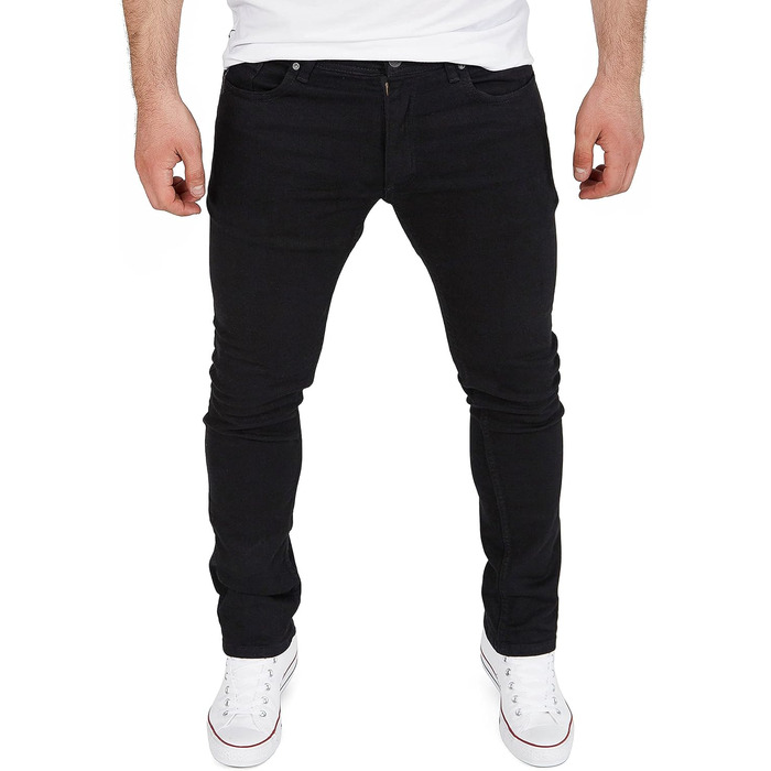 Чоловічі джинси WOTEGA Justin Slim-Fit (31W/30L, Чорний)