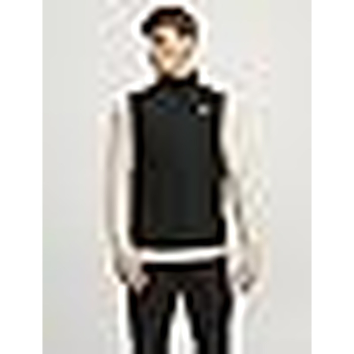 Чоловічий стібаний жилет Jack & Jones, чорний, розмір XL
