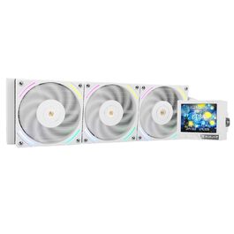Thermalright Mjolnir Vision 360 ARGB White - СВО для CPU з IPS LCD дисплеєм 320x240, AM5/LGA 1700/1851, 360 мм, MV360 ARGB WHITE