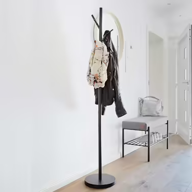 Вішалка для одягу LOVE IT STORE IT Loft, металева, 170 см, чорна, сучасна для передпокою, спальні, офісу