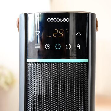 Керамічний обігрівач Cecotec ReadyWarm 2000 Max: поворотний дизайн, 2000 Вт, 3 режими, термостат, безпека, пульт ДК