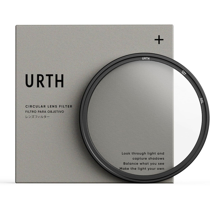 Фільтр об'єктива Urth UV (Plus+) – ультратонкий, 30-шаровий, нанопокриття, захист для камери (127 мм)