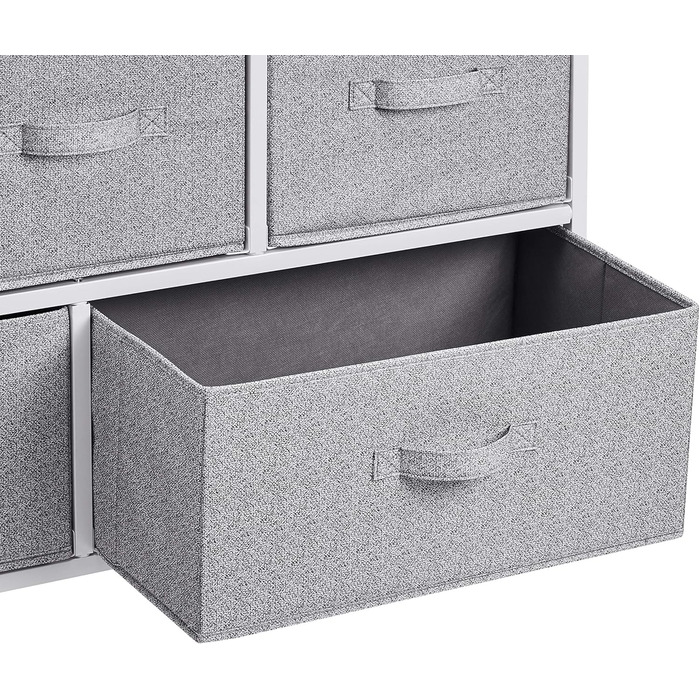 Amazon Basics - Closet Storage Organizer with 5 Extra-Wide Fabric Drawers, White
