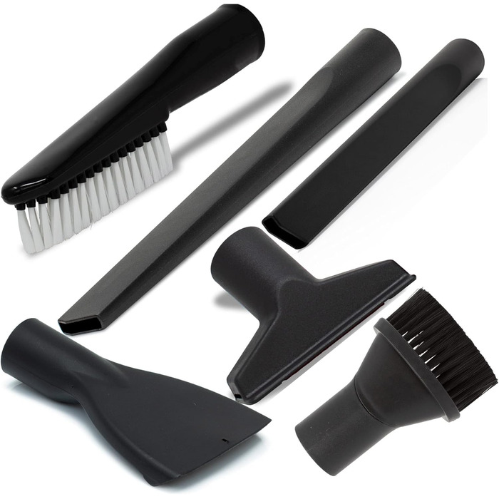 Насадки для пилососа: комплект з щітками для меблів, матраців, щілин (діаметр 35 мм)