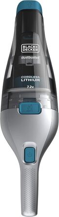 Акумуляторний пилосос ручний BLACK+DECKER Dustbuster 7.2V (NVC215W) - безмішковий, з насадкою та зарядним пристроєм