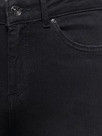 Жіночі джинси ONLY Onlblush Life Mid Sk DNM Rea1099 Noos, чорний денім, розмір XXS/30L