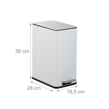 Relaxdays 10-Liter Cosmetic Storage Container