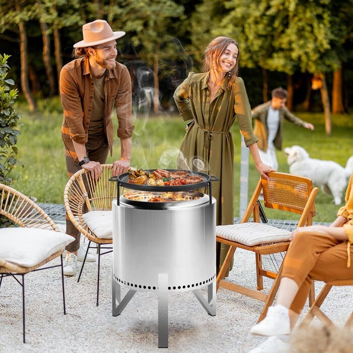 Підставка для вогнища Onlyfire з нержавіючої сталі для Solo Stove Ranger 38,1 см і Bonfire 49,5 см, аксесуари для вуличних камінів, інструменти для фаєрпітів