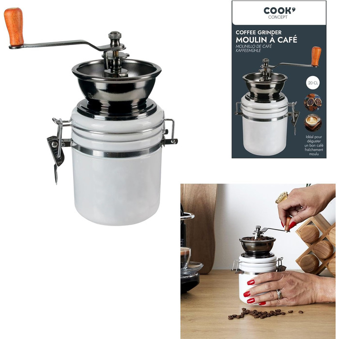 Млинок для кави Cook Concept Barista CMKA2246, ручний, для помолу кавових зерен