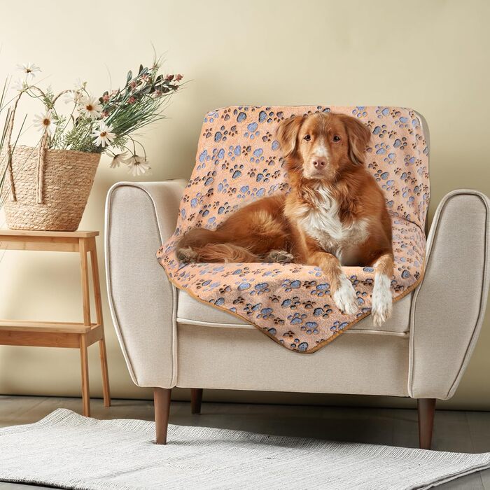 М'яка підстилка для собак та котів, 3 шт. (Великий розмір, Лапка)