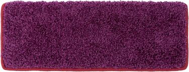 Набори килимків на сходи Floordirekt Barcelona (15 шт.) - килимок на сходи, 16 кольорів, зносостійкий, легкий у догляді, для дому (напівкруглі 65 x 23,5 см)