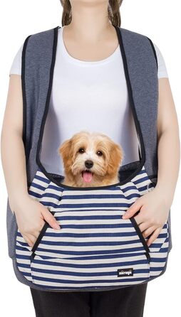 NATUYA Сумка-переноска для собак, кошенят та цуценят, регульована, для подорожей, пікніків та кемпінгу, сіра