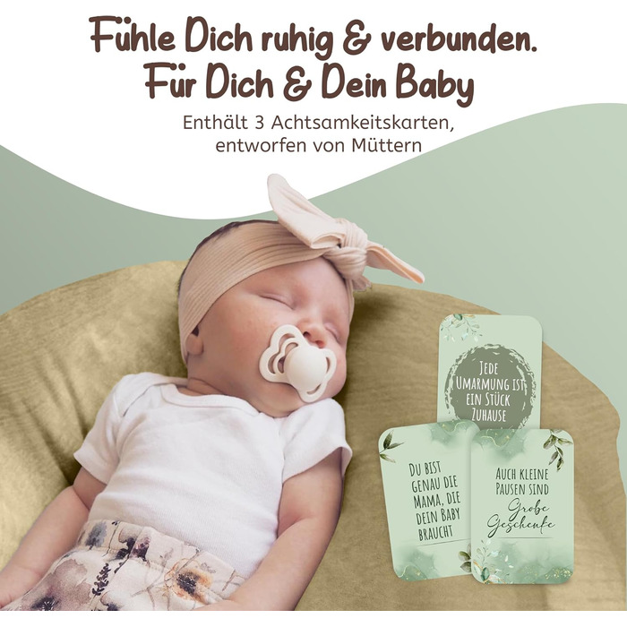 Подушка для вагітних Joyfill Stillkissen XXL: для сну на боці та годування | З м'якою мусліновою наповнювачем (Оливковий, 170 см)