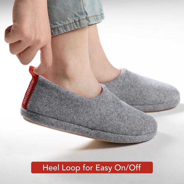 Жіночі халапи RockDove з повсті, двоколірні, сірий, 42 EU