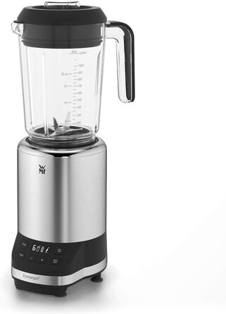 WMF Kult Pro Multifunction Mixer, High-Performance Blender, 30,000 RPM, Smoothie Maker, Stand Mixer, Ice-Crush Function, 4 Mixing Containers including ToGo Lid Single