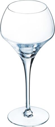 Chef & Sommelier Open Up - Wine Glass 37cl - Set of 6 - Made of Krysta Crystal Glass - Reinforced Packaging - Shine, Transparency and High Durability, Clear