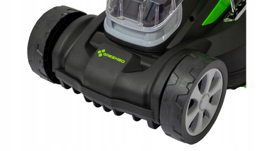Акумуляторна газонокосарка Greenso UAO012 20V, робоча ширина 37 см, 2x4,0 Аг