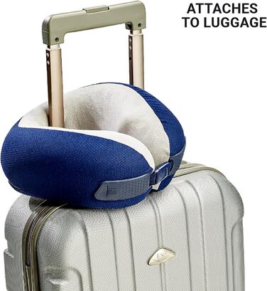 Подушка для шиї Go Travel Memory Dreamer, темно-синій, стандартний розмір