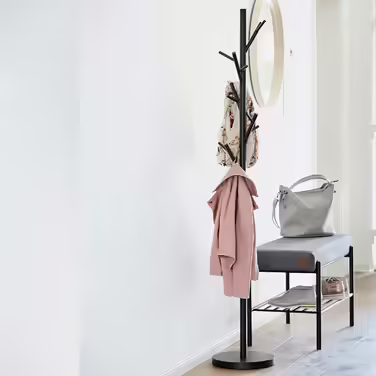 Вішалка для одягу LOVE IT STORE IT Loft, металева, 170 см, чорна, сучасна для передпокою, спальні, офісу