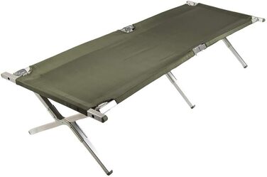 Mil-Tec Unisex - Adult Folding Bed - 1441000 Folding Bed, Black, One Size