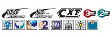Дриль-шурупокрут Makita DF333DSAE + 2 акумулятори 12V max 2,0 Ah