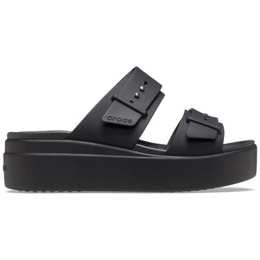 Crocs Brooklyn Buckle Wedge сандалі жіночі чорні 38/39 EU