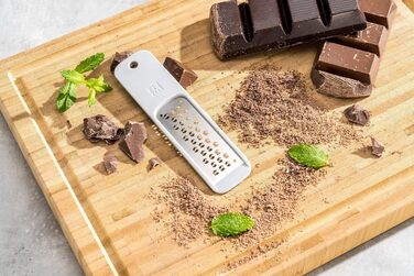 Терка дрібна ZWILLING Z-Cut багатофункціональна, нержавіюча сталь, пластик, сіра (міні-терка)