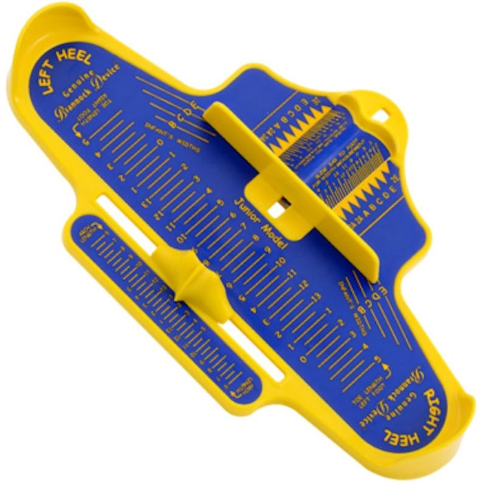 Brannock Professional Foot Measuring/Shoe Fitting Device for Children (US Sizes, Lexan (high-quality plastic)) Ultra Fit Jr Device