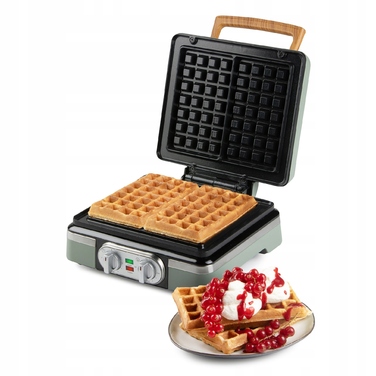 Вафельниця Domo DO9279W, 1520 Вт, зелена