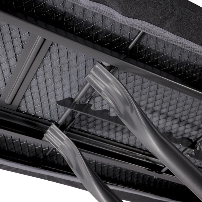 Прасувальна дошка SensaHome – складана, 120x38 см, з підставкою для праски, квітковий принт (темно-сірий)