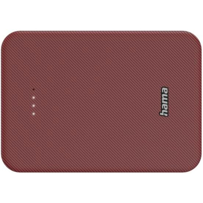 Powerbank Hama Colour 10 10000mAh: компактний акумулятор з LED-індикатором, USB-C та USB-A, для смартфонів, планшетів та Bluetooth-колонки