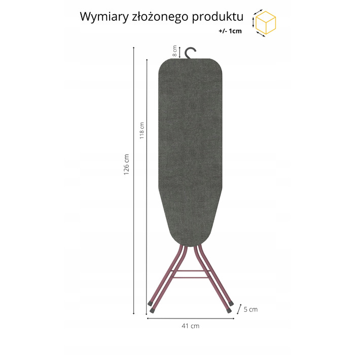 Прасувальна дошка стандартна Rorets, 85 см x 30 см
