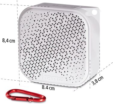 Hama Набір 2-в-1 Bluetooth колонок 3.0, водонепроникні 30W (білі). Портативні, плавучі, TWS, IP67, до 10 годин роботи