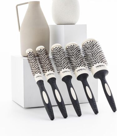 Набір плойок Termix Evolution Basic: іонізація, швидке сушіння, ергономічна ручка, 5 розмірів для середньої та товстої волосся