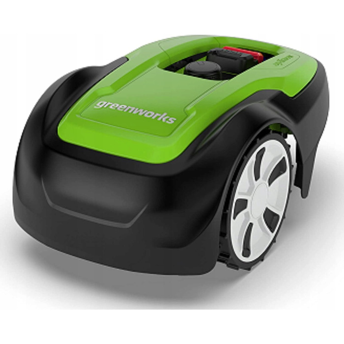Робот-газонокосарка Greenworks Optimow S для ділянок до 300 м² з нахилом до 30%