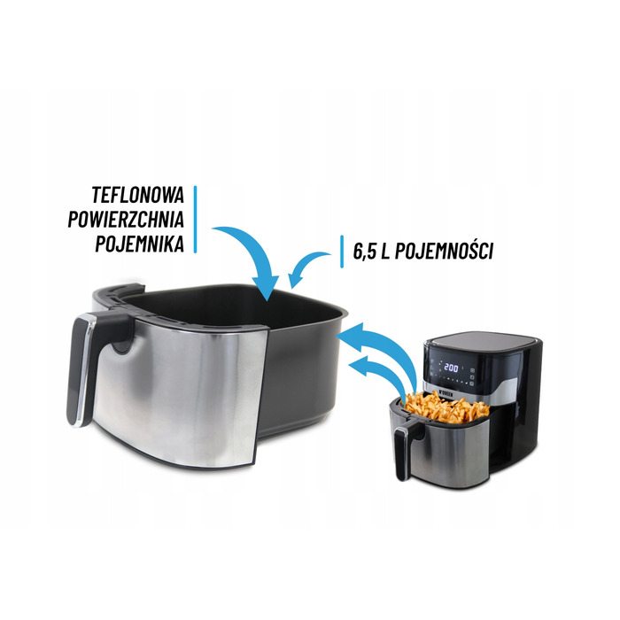 Аерофритюрниця N'oveen AF550 1600 Вт, 6,5 л