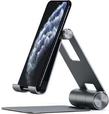 Складана алюмінієва підставка для планшета Satechi R1, Space Gray