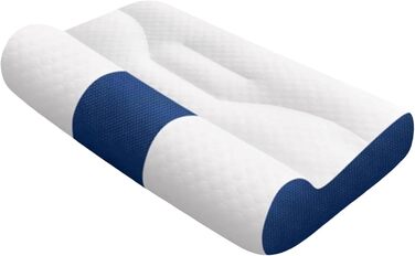 Novgorod Neck Pillow, Contour Pillow for Sleeping | Ergonomic Contour Bed Pillow, Adjustable Height, Contoured Neck Support Pillow for Neck Relief