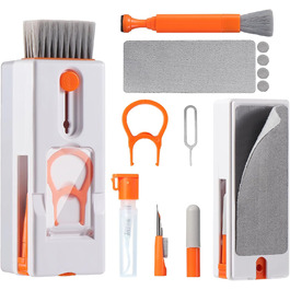 Набір для чищення клавіатури Vinabo 11 в 1: щітки, інструменти для AirPods, iPhone, iPad, навушників, телефону, камери, ноутбука