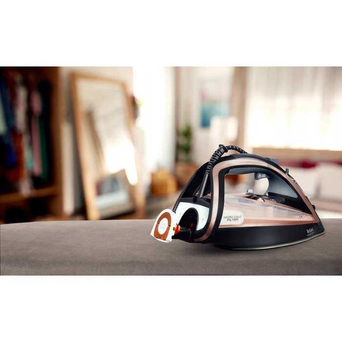 Парова праска Tefal Ultimate Pure 9845 3200 Вт, система захисту від крапель, функція автовимкнення