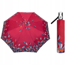 Автоматична складана парасолька F.P.Parasol з чохлом, червона