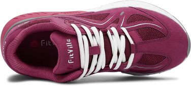 Жіночі кросівки FitVille для бігу та ходьби, широкі, для плоскостопості, 40 EU, рожевий