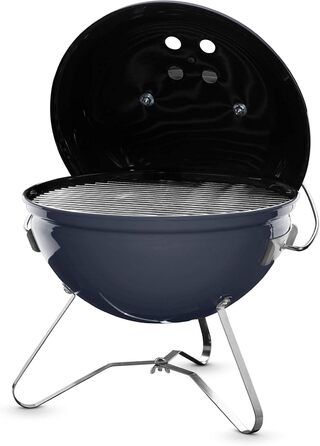 Вугільний гриль Weber Smokey Joe Premium, 37 см, портативний, емальований, Slate Blue