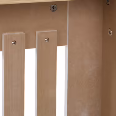 Relaxdays Radiator Cover with Slats