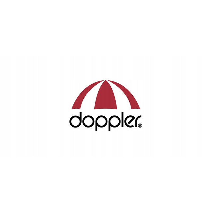 Автоматична складана парасолька Doppler з чохлом, чорна