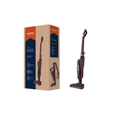 Ручний пилосос Grundig VCH 9930 2-в-1, акумуляторний, 14.4 В, фіолетовий