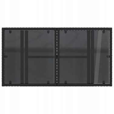 Прямокутний пластиковий стіл VidaXL, 100 x 55 x 73 см