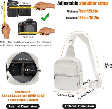Водонепроникна сумка для камери Cwatcun: для дзеркальних, системних та компактних камер