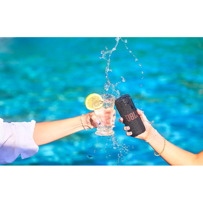 JBL Grip – Портативна Bluetooth колонка з AI Sound Boost, чорна. Водонепроникна (IP68), до 14 год роботи, підтримка Auracast
